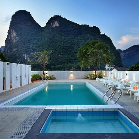 Blue Sky Hotel Yangshuo Dış mekan fotoğraf