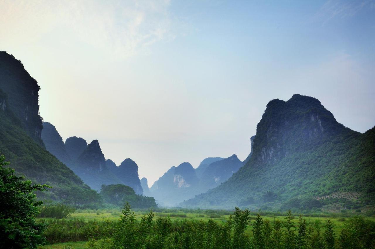 Blue Sky Hotel Yangshuo Dış mekan fotoğraf