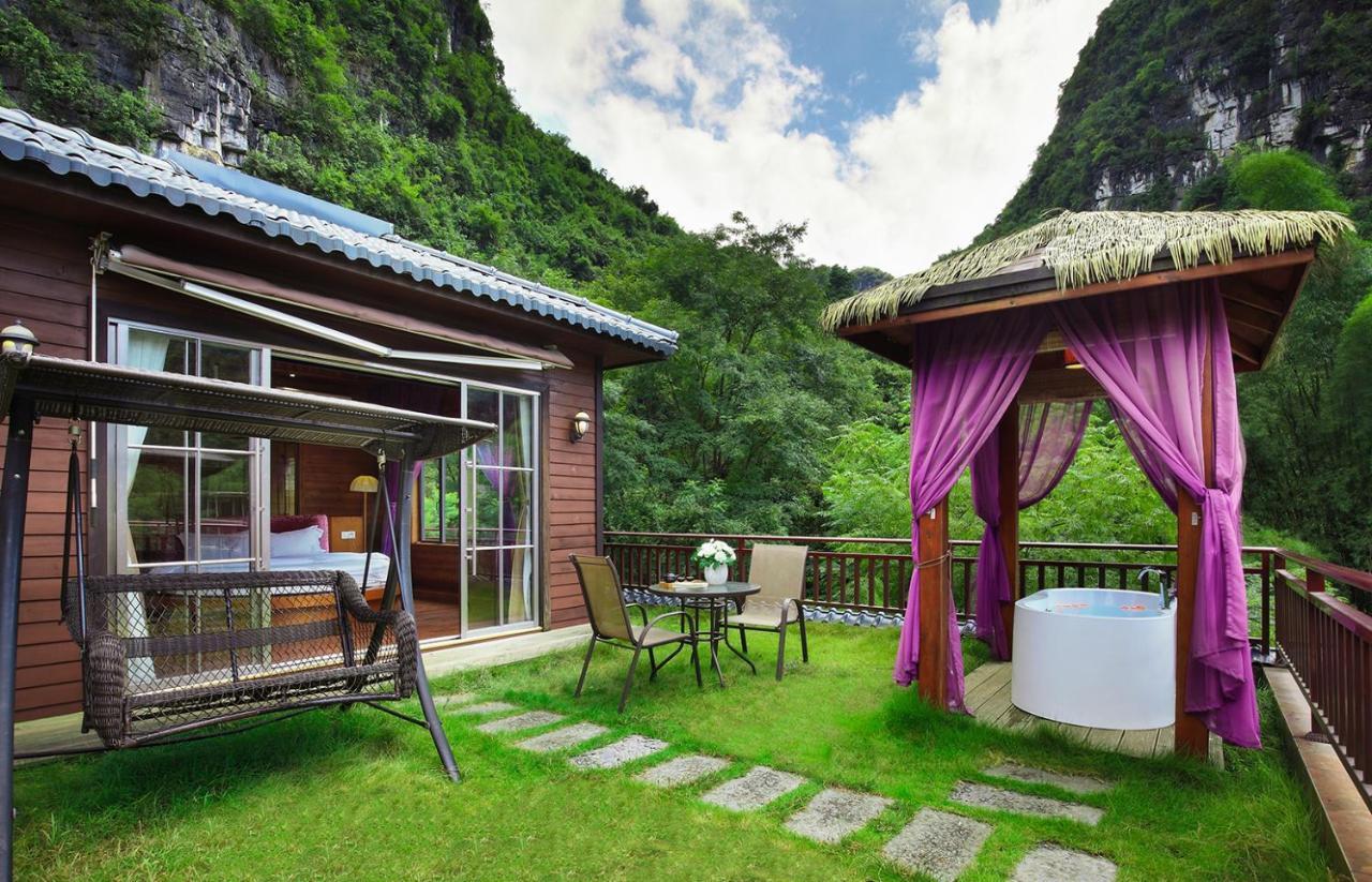 Blue Sky Hotel Yangshuo Dış mekan fotoğraf