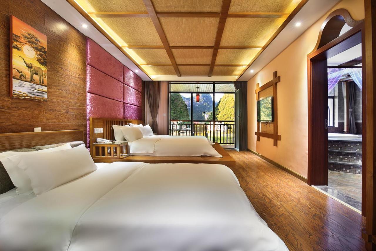 Blue Sky Hotel Yangshuo Dış mekan fotoğraf