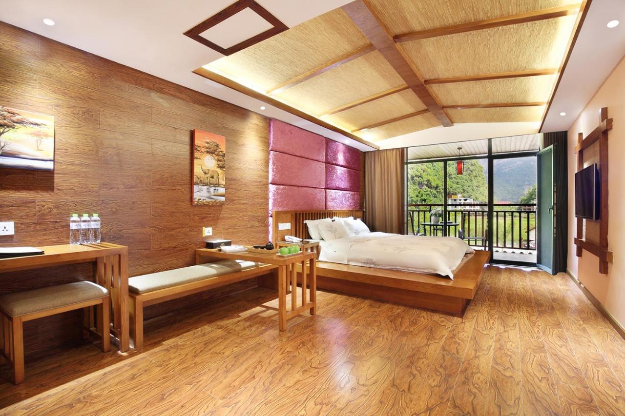 Blue Sky Hotel Yangshuo Dış mekan fotoğraf