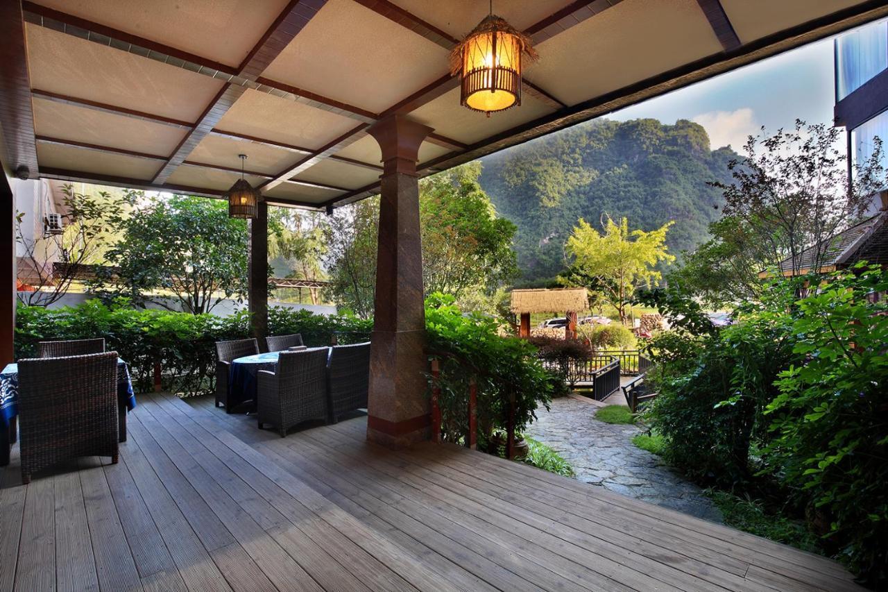Blue Sky Hotel Yangshuo Dış mekan fotoğraf
