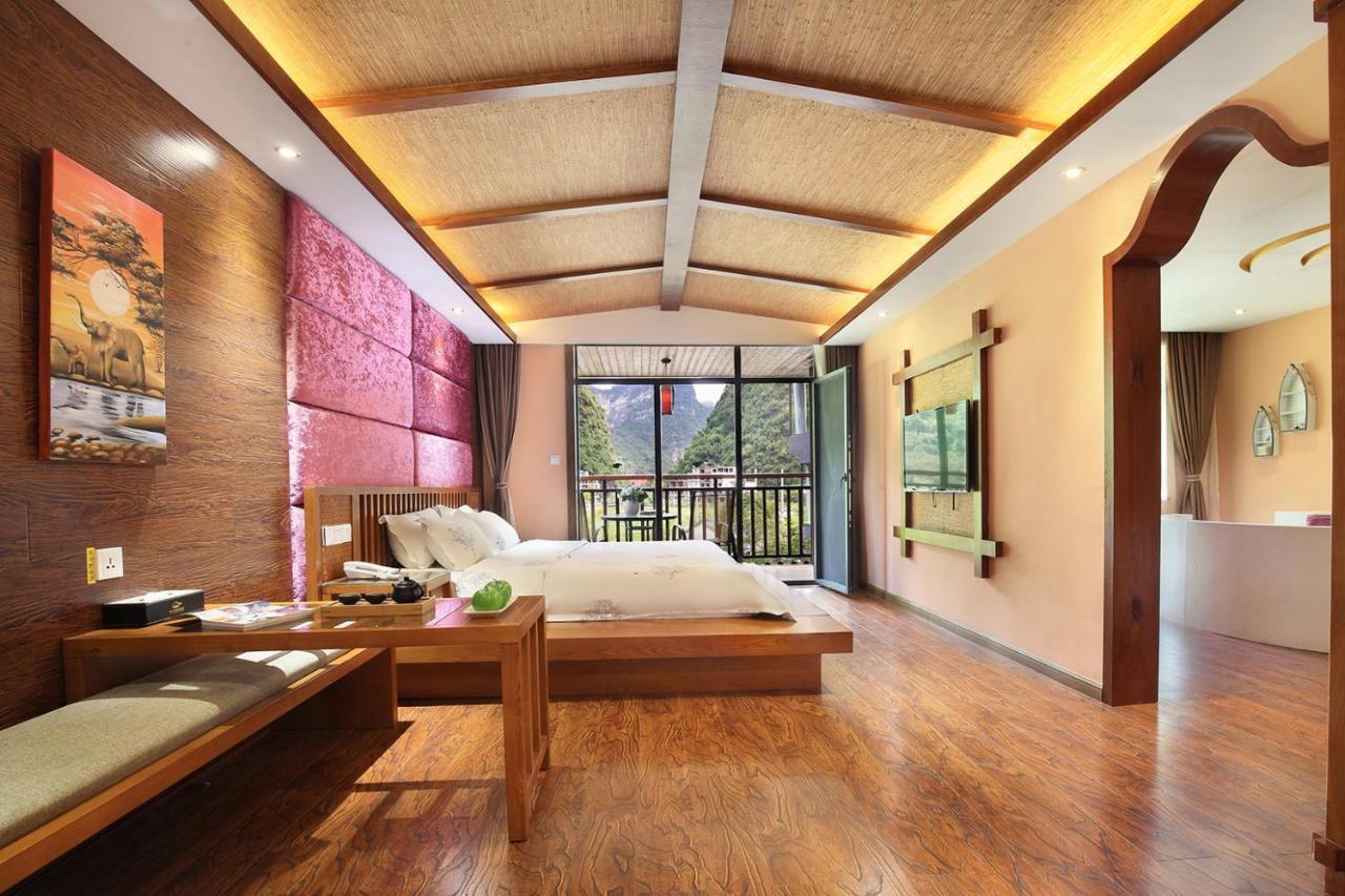 Blue Sky Hotel Yangshuo Dış mekan fotoğraf