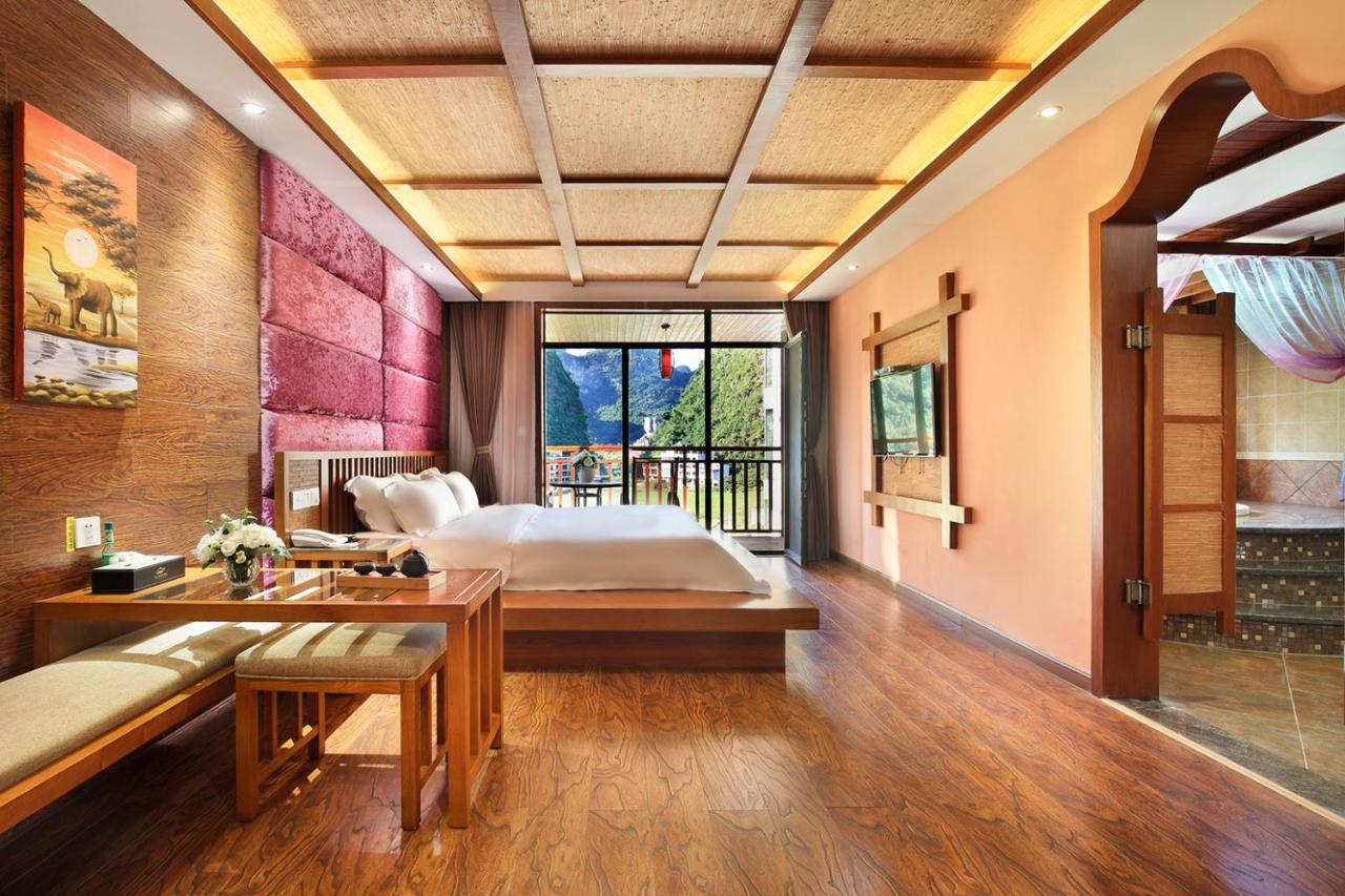 Blue Sky Hotel Yangshuo Dış mekan fotoğraf